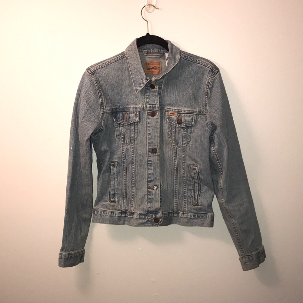 levi strauss jean jacket size xxl